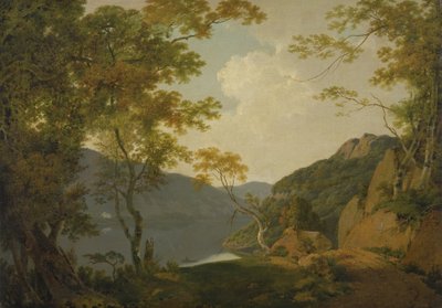 Lake Scene by Joseph Wright of Derby